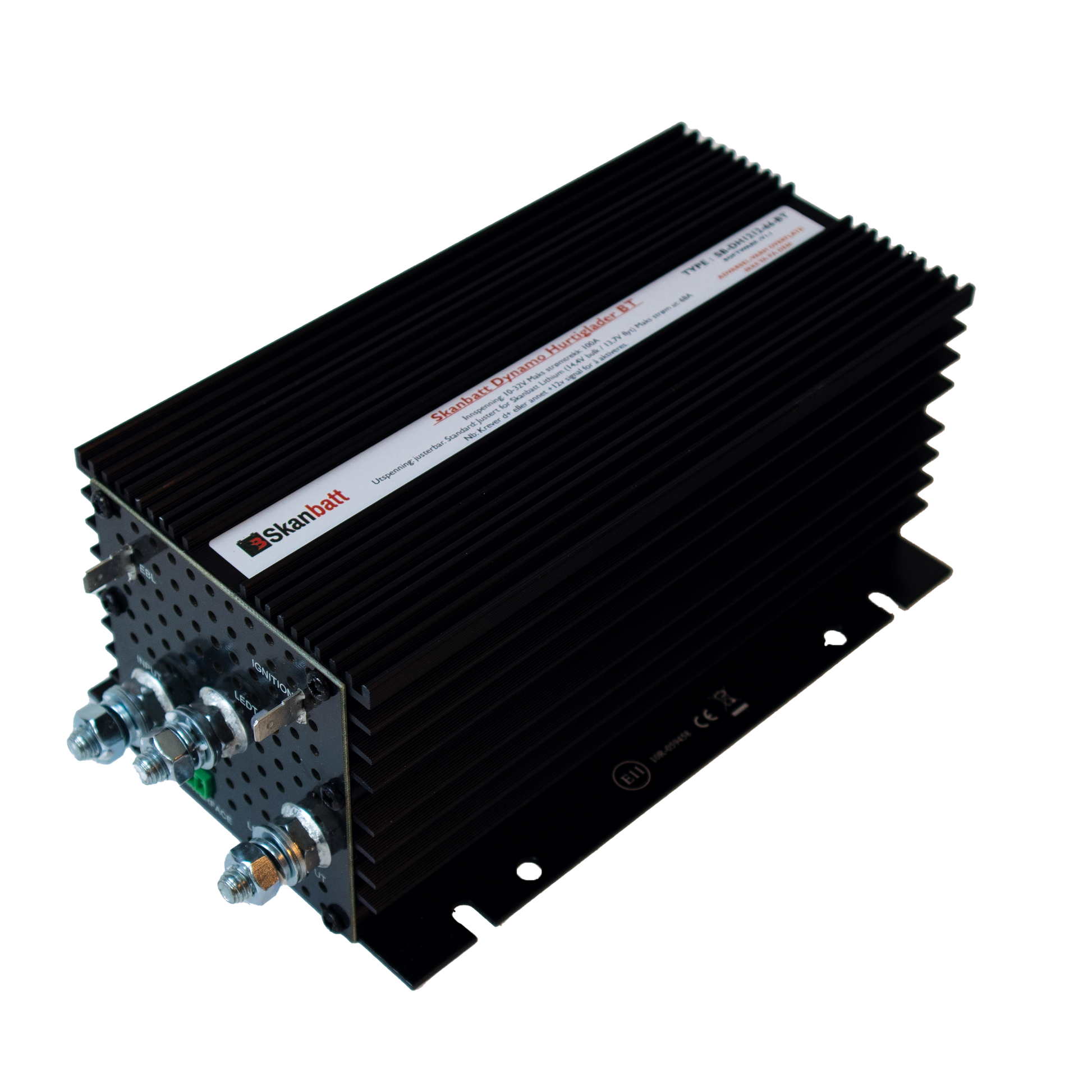 Skanbatt 66A Dynamo Hurtiglader M/Blåtann - Dcdc For Alle Bobiler shown in product view