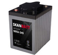SKANBATT DEEP CYCLE AGM Batteri 6V 245AH - 243x187x275mm