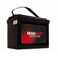 SKANBATT Premium Lithium - 12V 87Ah 100A BMS - 260x168x212mm - Bluetooth - 8 Års garanti