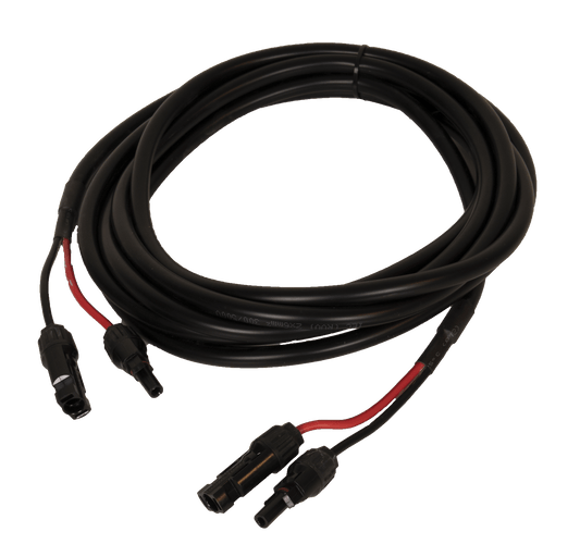 Pv Kabel Skjøt 5M (Mc4 Hann + Mc4 Hunn) shown in product view