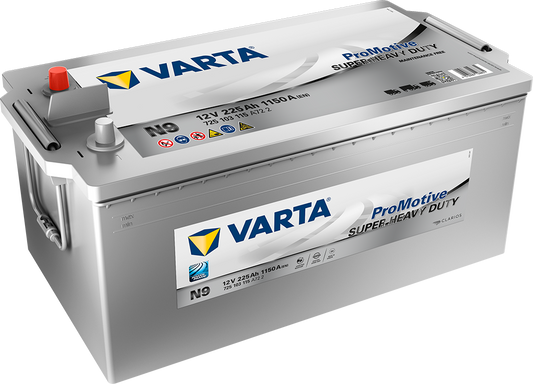 Varta Promotive Shd Batteri 12V 225Ah 1150Cca +Venstre N9 shown in product view