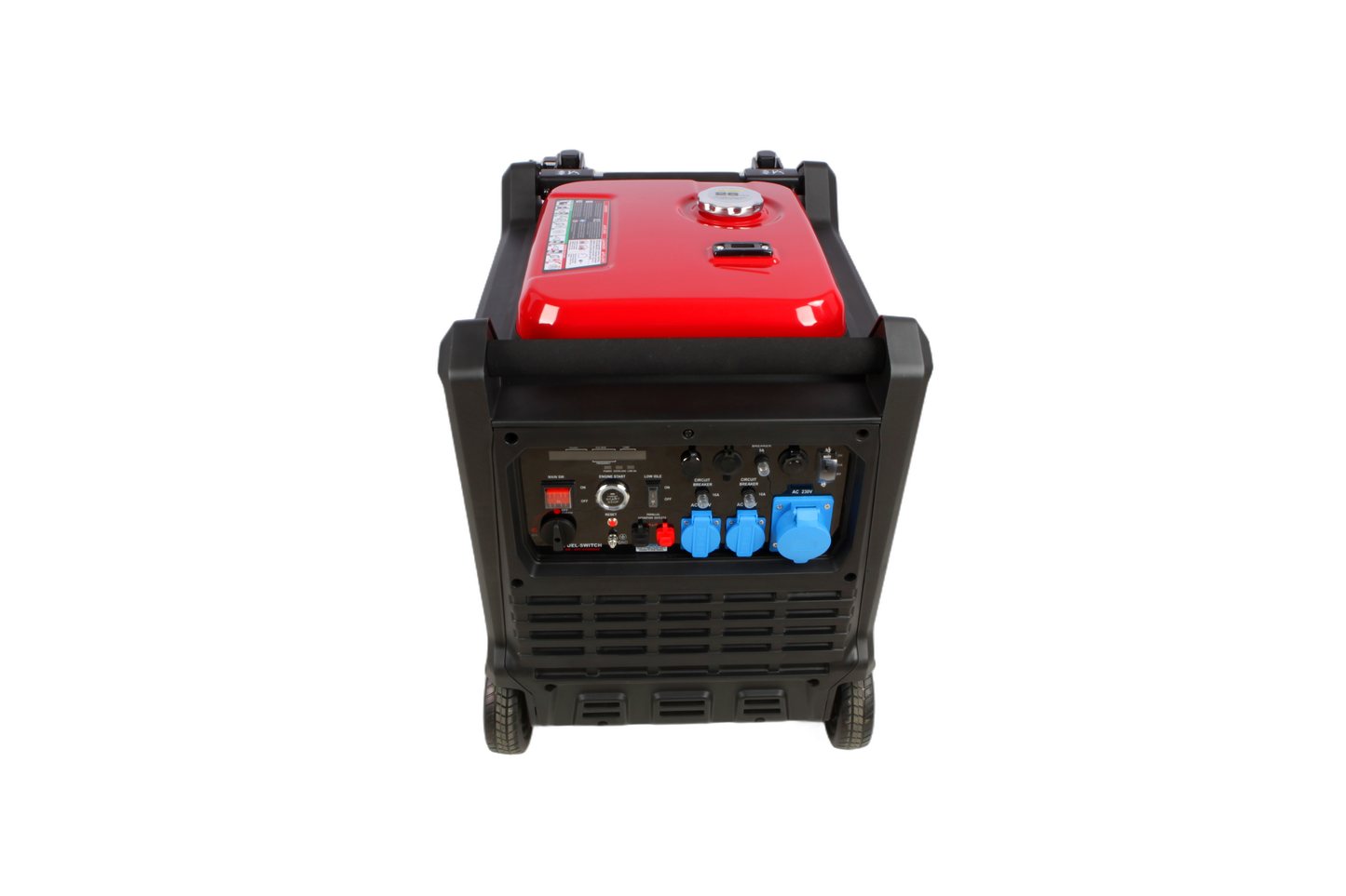 Senci Sc8000I Inverter Aggregat - Bensin - Max 7500W - Ats - Elektrisk Start - inkl. klargjøring shown in angle view