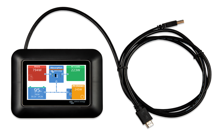 Victron Gx Touch 50 Adapter For Colorcontrol Gx shown in detail view
