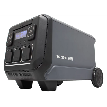 SENCI Lithium LPS 1843Wh Power Station med 2000W (4000W) sinus inverter