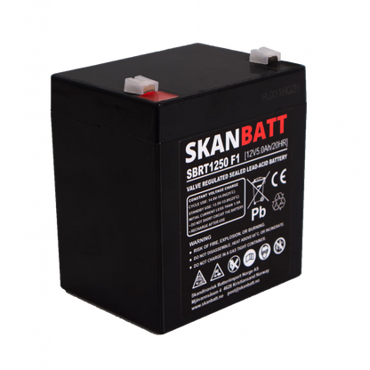 RITAR AGM Batteri 12V 5AH (90x70x101mm) F1