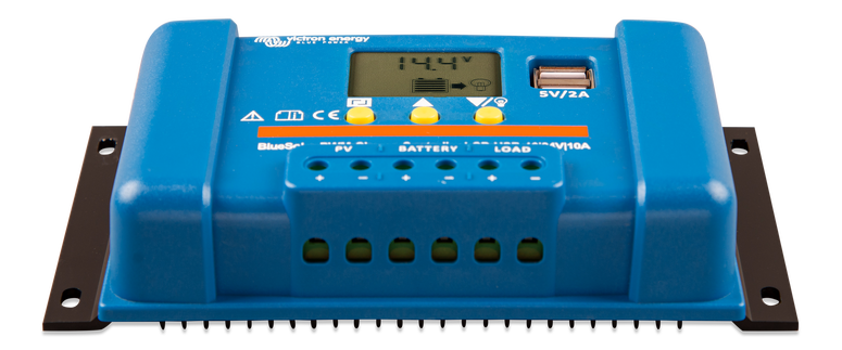Victron Bluesolar Pwm-Lcd&Usb 12/24V-20A shown in detail view