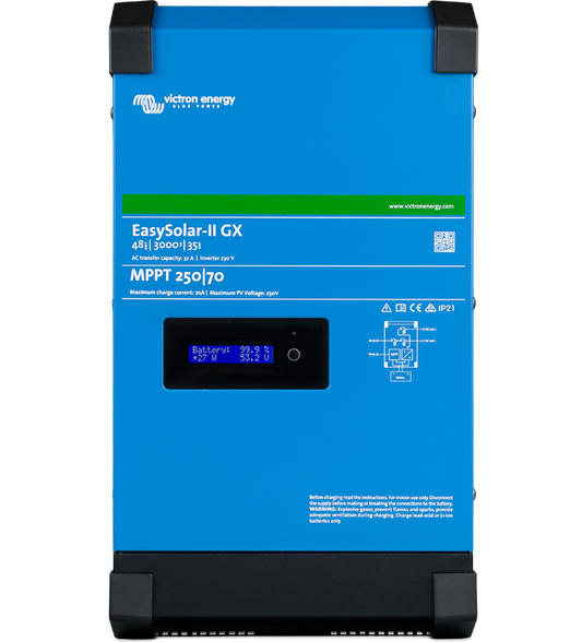 Victron Easysolar-Ii Gx 48/3000/35-32 Mppt 250/70 shown in product view