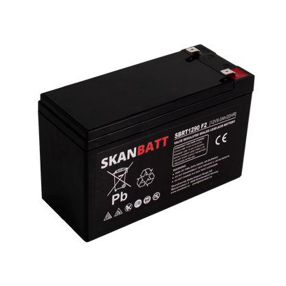RITAR AGM Batteri 12V 9AH (151x65x94mm) F2