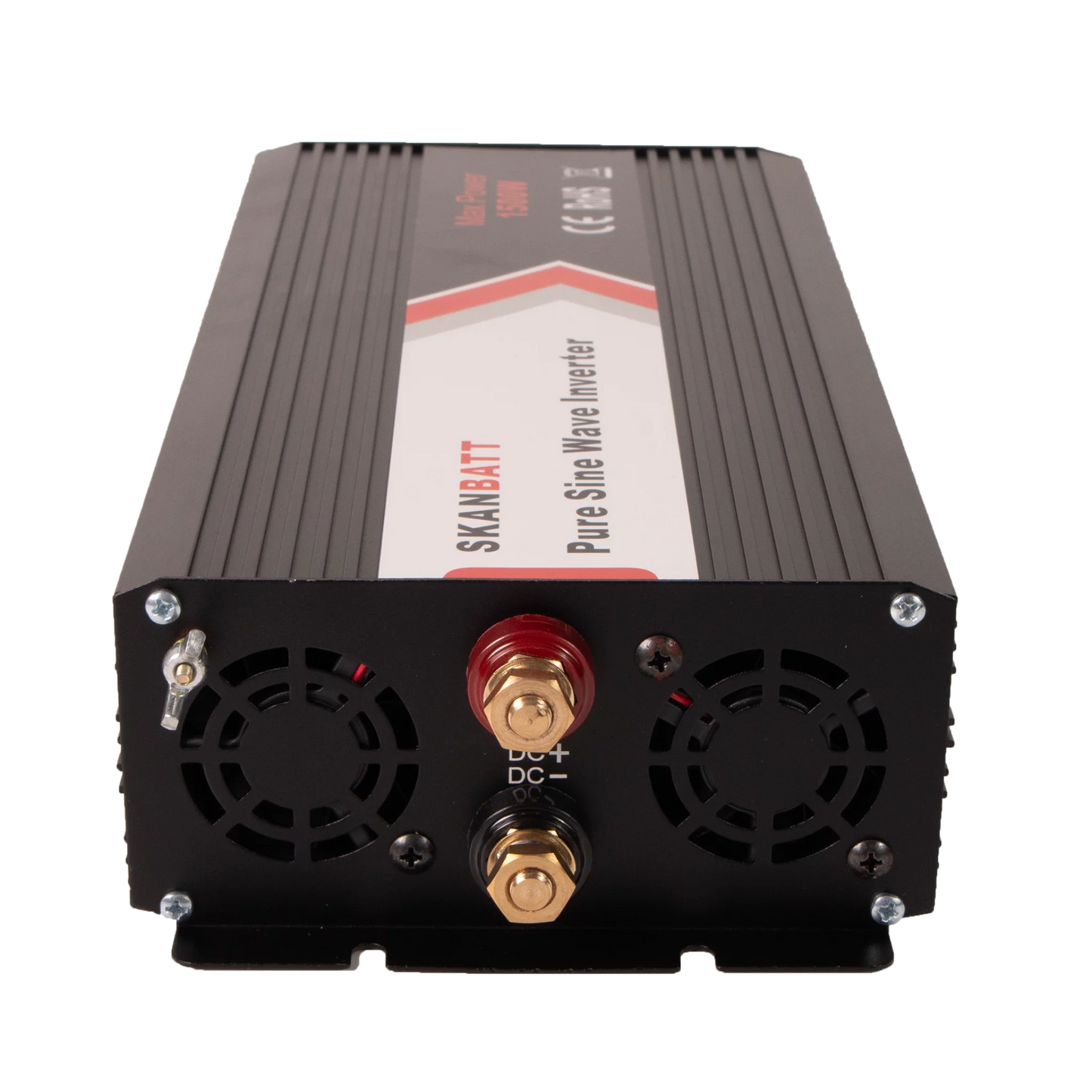 SKANBATT Inverter 12V 1500W Ren Sinus med Fjärrkontroll