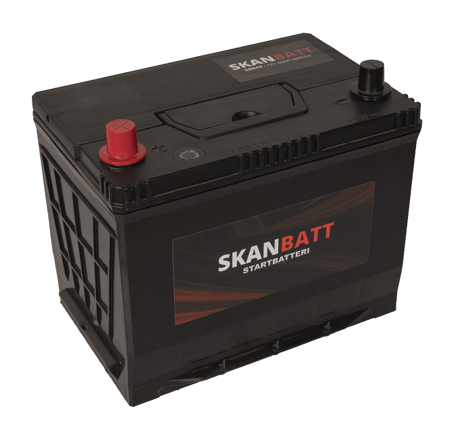SKANBATT Startbatteri 12V 70AH 550CCA (261x172x200/220mm) +venstre