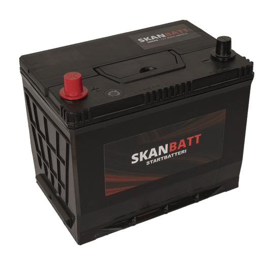 SKANBATT Startbatteri 12V 70AH 550CCA (261x172x200/220mm) +venstre