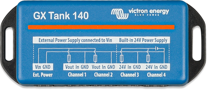 Victron Gx Tank 140 shown in product view