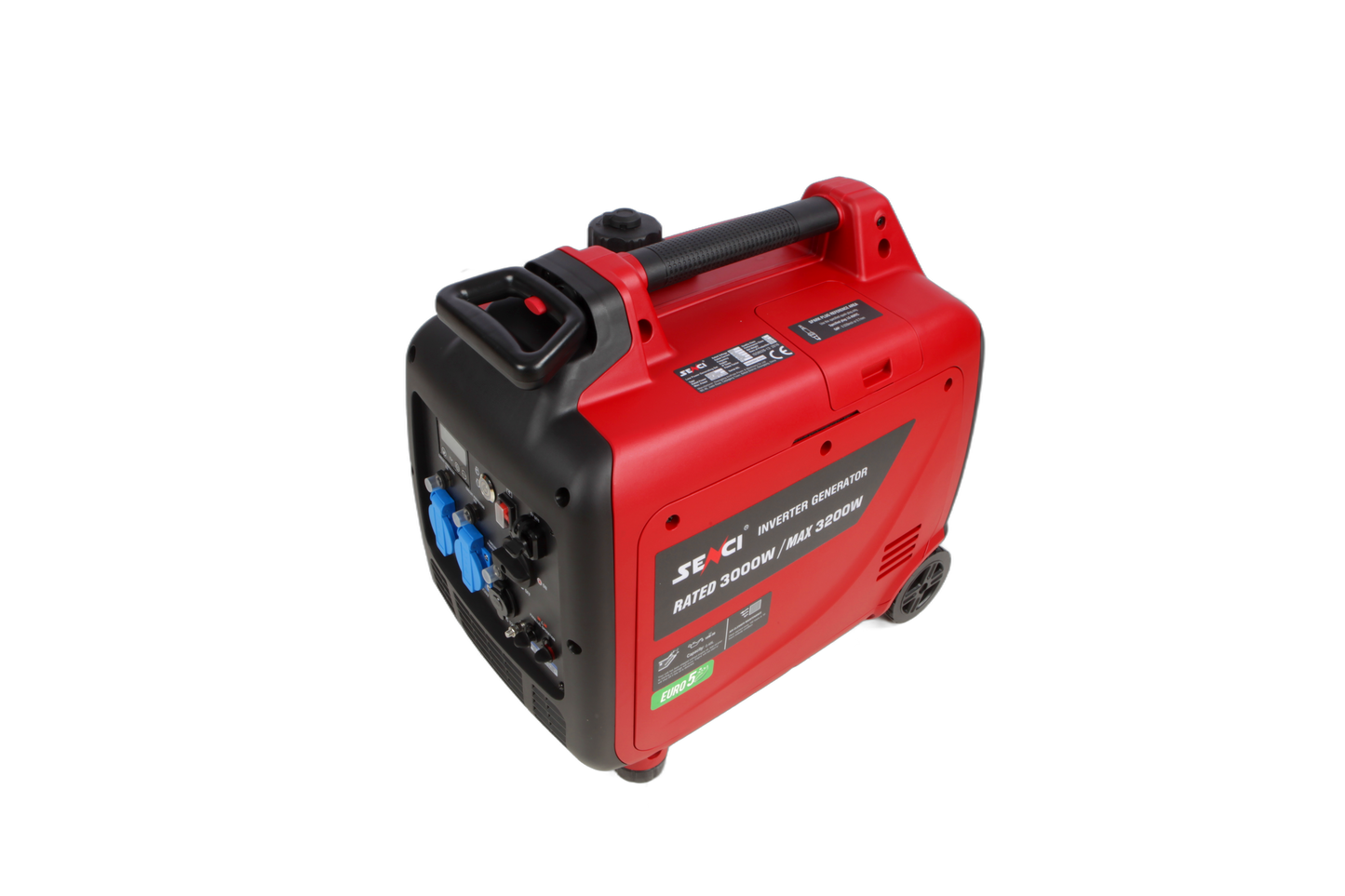 Senci Sc3550I Inverter Aggregat - Bensin - Max 3200W - Elektrisk Start - inkl. klargjøring shown in angle view
