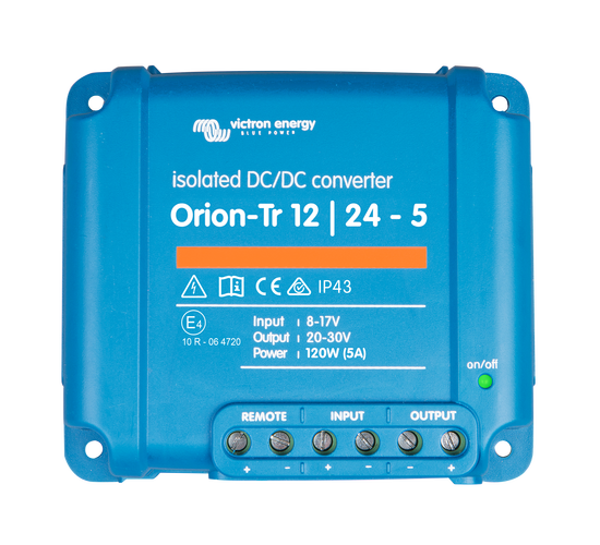 Victron Orion Tr Omformer Dc-Dc 12>24V 5A (Galvanisk Isolert) shown in product view