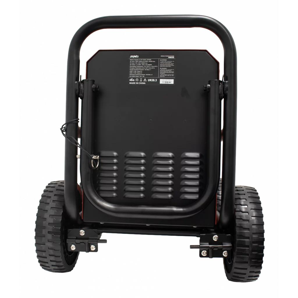 SENCI Lithium LPS 3840Wh Power Station med 3600W (7200W) sinus inverter - HD Utomhusbruk