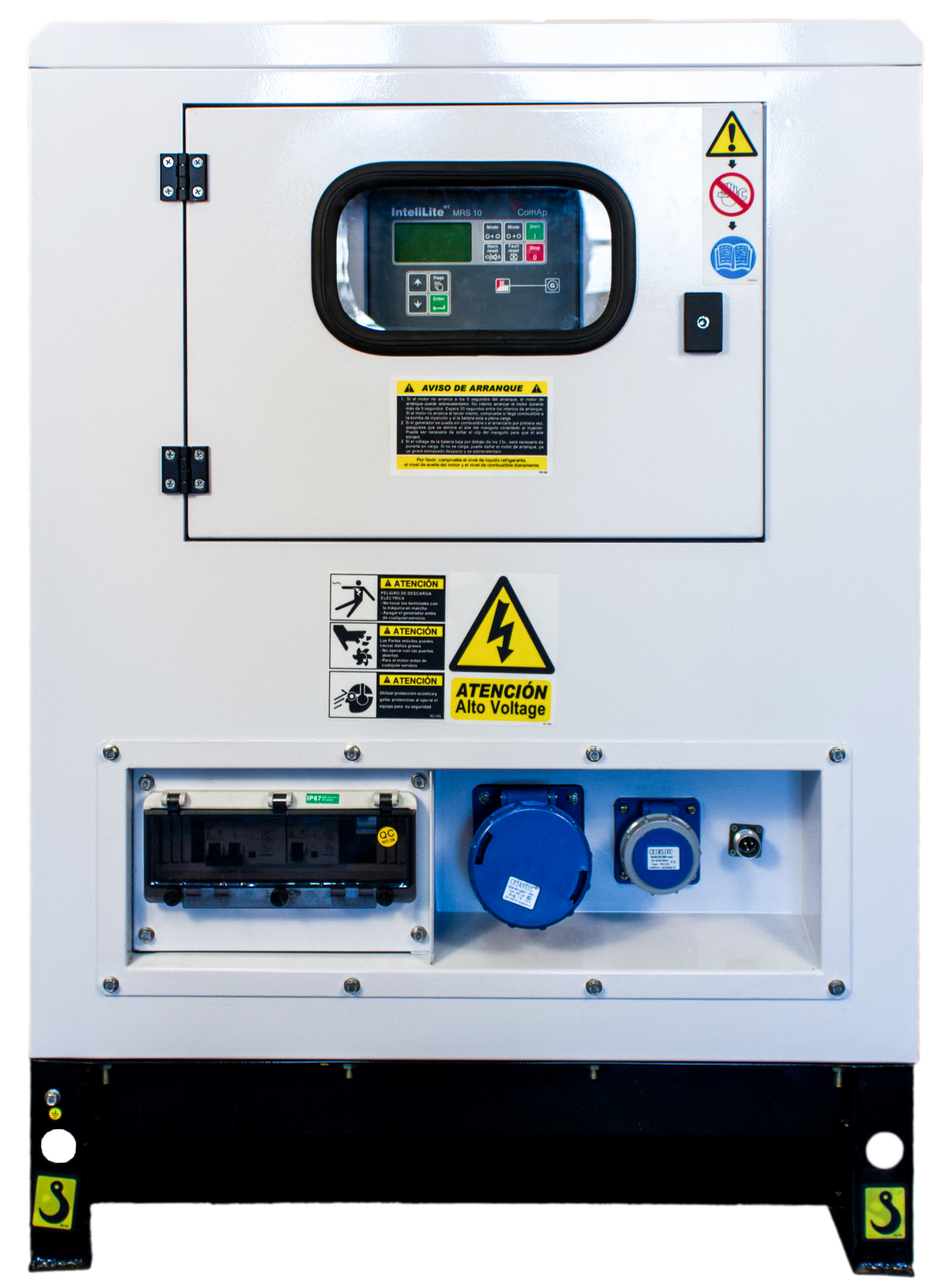 Hyundai Dhy11Ksem Diesel Strømaggregat 11Kva 230V 1-Fase - 1500Rpm - Vannkjølt label detail
