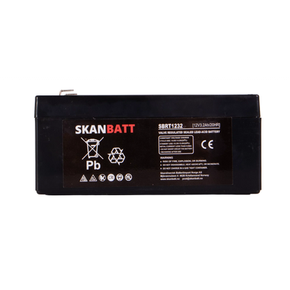 Ritar AGM Batteri 12V 3 / 2Ah (134X67X61Mm) F1