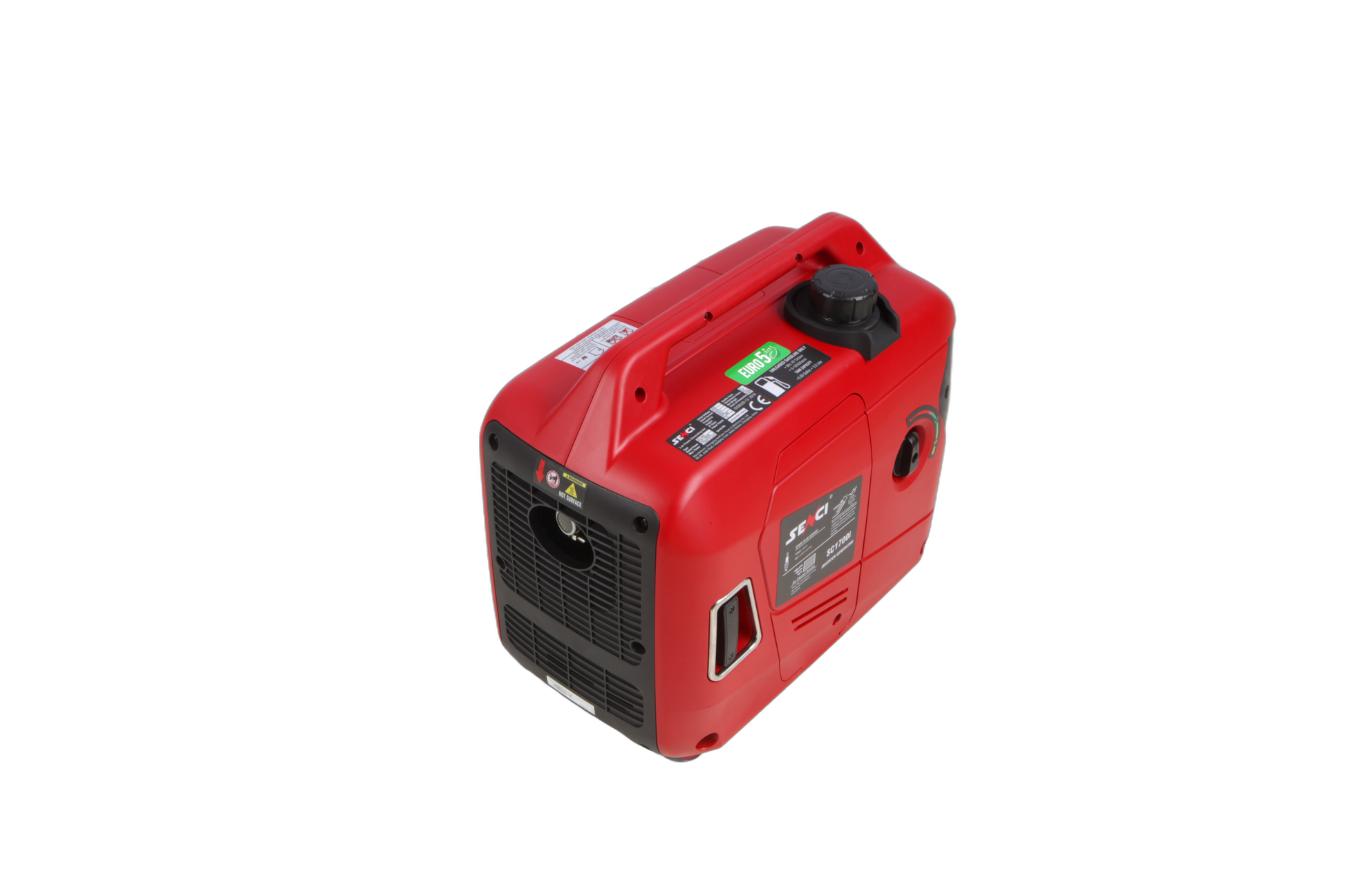 Senci Sc1700I Inverter Aggregat - Bensin - Max 1700W - inkl. klargjøring label detail