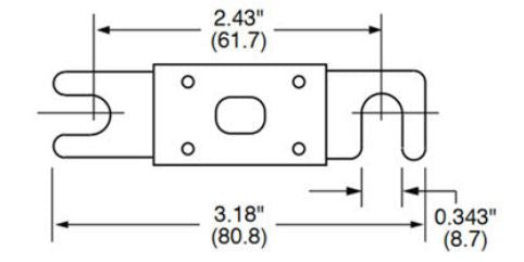 Victron Cnn Sikring 325A/80V For Lynx Shunt shown in product view