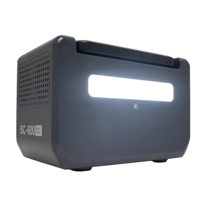 SENCI Lithium LPS 512Wh Power Station med 600W (1200W) sinus inverter