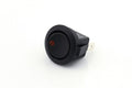 Mini vippebryter 12V / 16A LED gult på-av