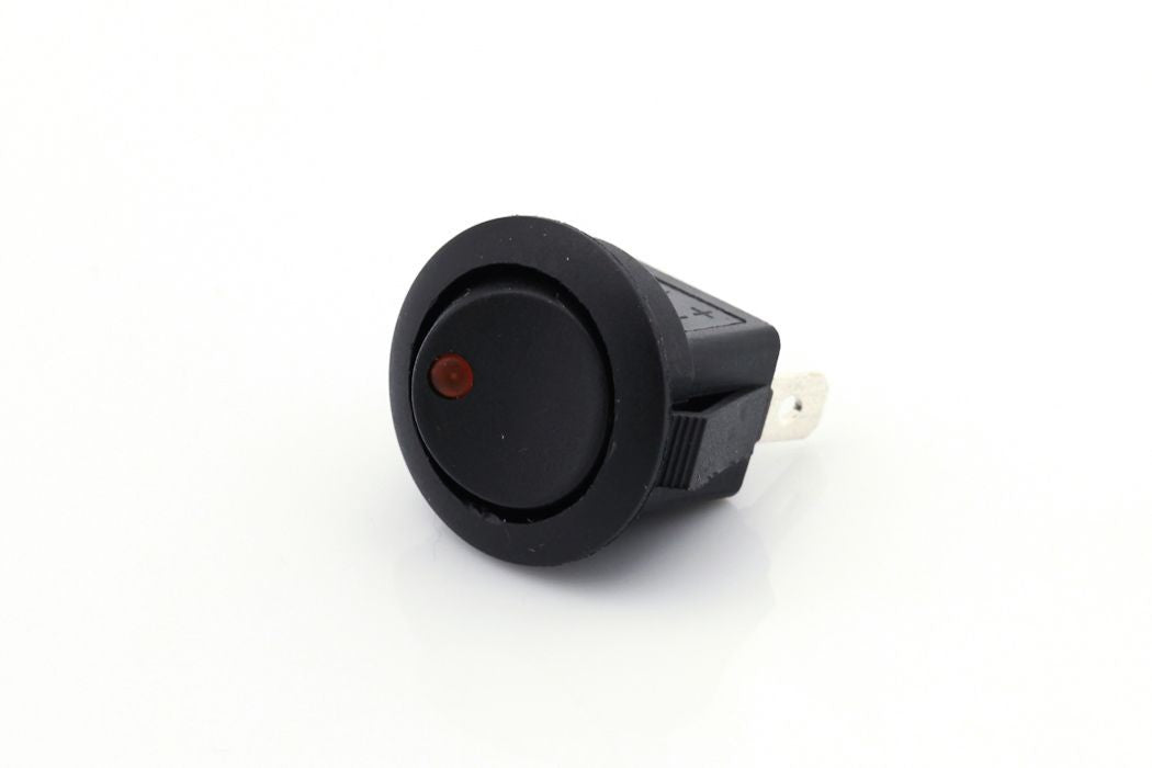 Mini Vippebryter 12V / 16A Led Gult På-Av shown in product view