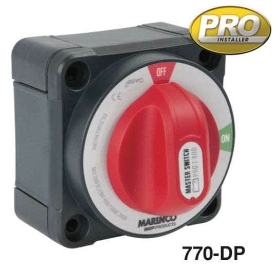 Bep Batteri Hovedbryter - Dualpole 400A - Ez-Mount shown in product view