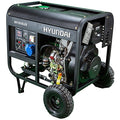 Hyundai Dhy6000Lek Strömaggregat 5300W - Elektrisk start - Diesel