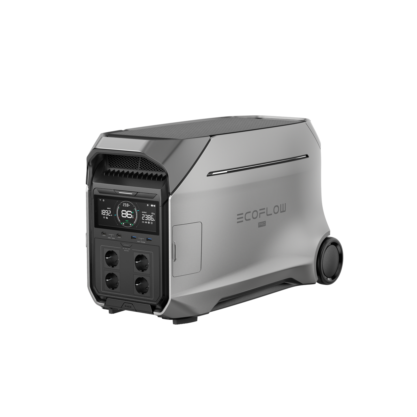 Ecoflow Delta Pro 3 Bærbar Strømforsyning - Lps - 4096Wh - 4000W shown in product view