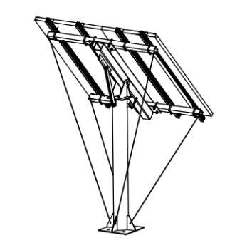 Bakkestativ Til Solcelle 2X300/350/400W Etc shown in product view