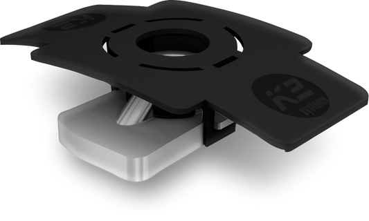 K2 Mk2 Slot Nut With Clip, Stainless Steel - 1Stk shown in product view