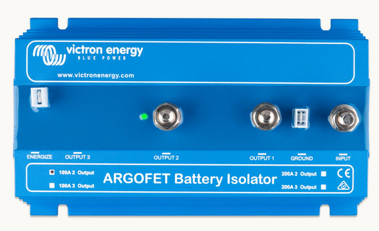 Victron Argofet 100-2 Skillerele 100A Til 2-Batterier shown in product view