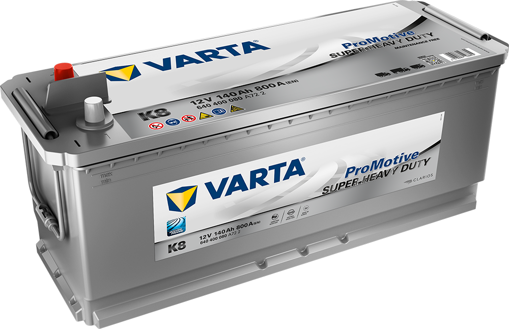 Varta Promotive Shd Batteri 12V 140Ah 800Cca +Venstre K8 shown in product view