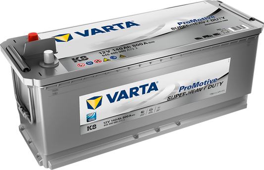 Varta Promotive Shd Batteri 12V 140Ah 800Cca +Venstre K8 shown in product view