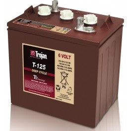 TROJAN Deep Cycle Traksjonsbatteri 6V 240AH +diagonalt shown in product view