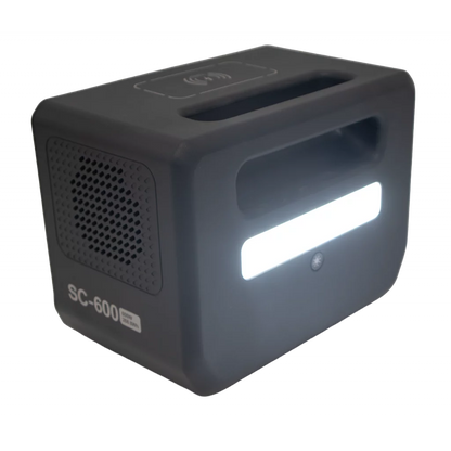 SENCI Lithium LPS 512Wh Power Station med 600W (1200W) sinus inverter