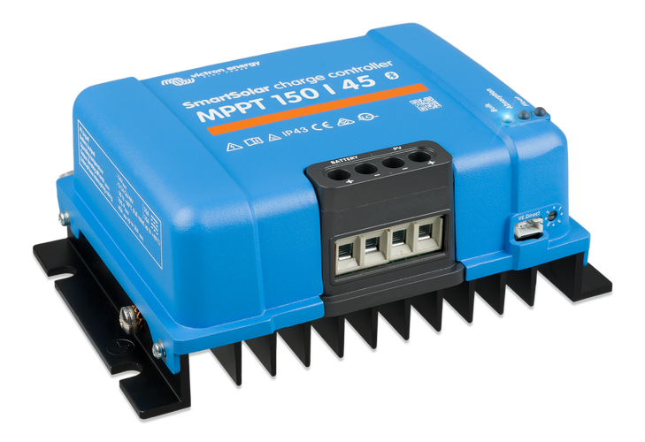 Victron Smartsolar Mppt 150/45 shown in detail view