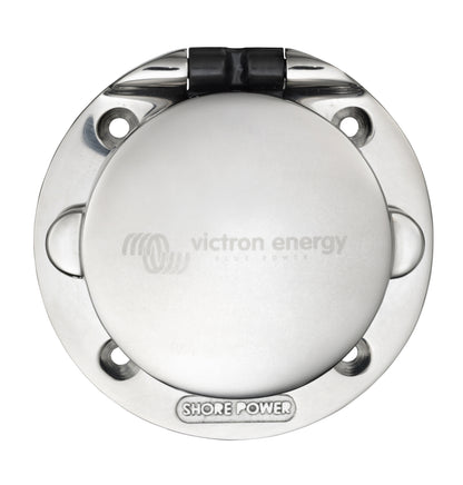 VICTRON Power Inlet 16A rostfritt stål med lock