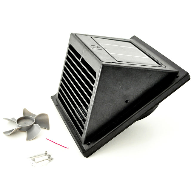 Wattstunde Solventilator Veggmodell Svart shown in product view image 3
