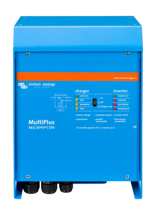 Victron Multiplus C24/3000/70-16 Kombi Inverter Og Lader shown in product view