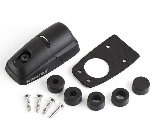 Scanstrut Ds-H10 Sort Kabelgjennomføring 6-10 Mm shown in angle view