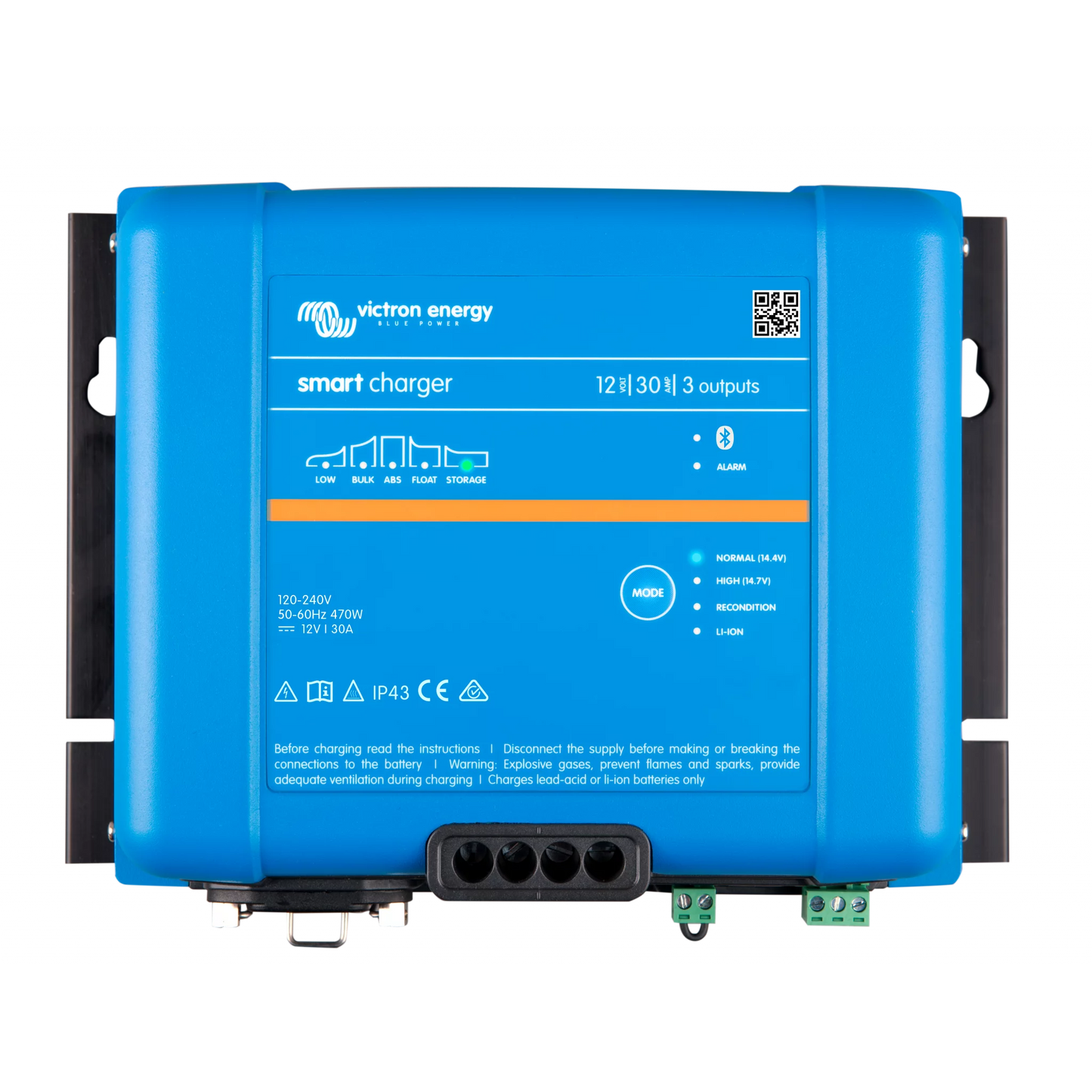VICTRON Phoenix Smart IP43 Charger 12/30 (3) 120/240V
