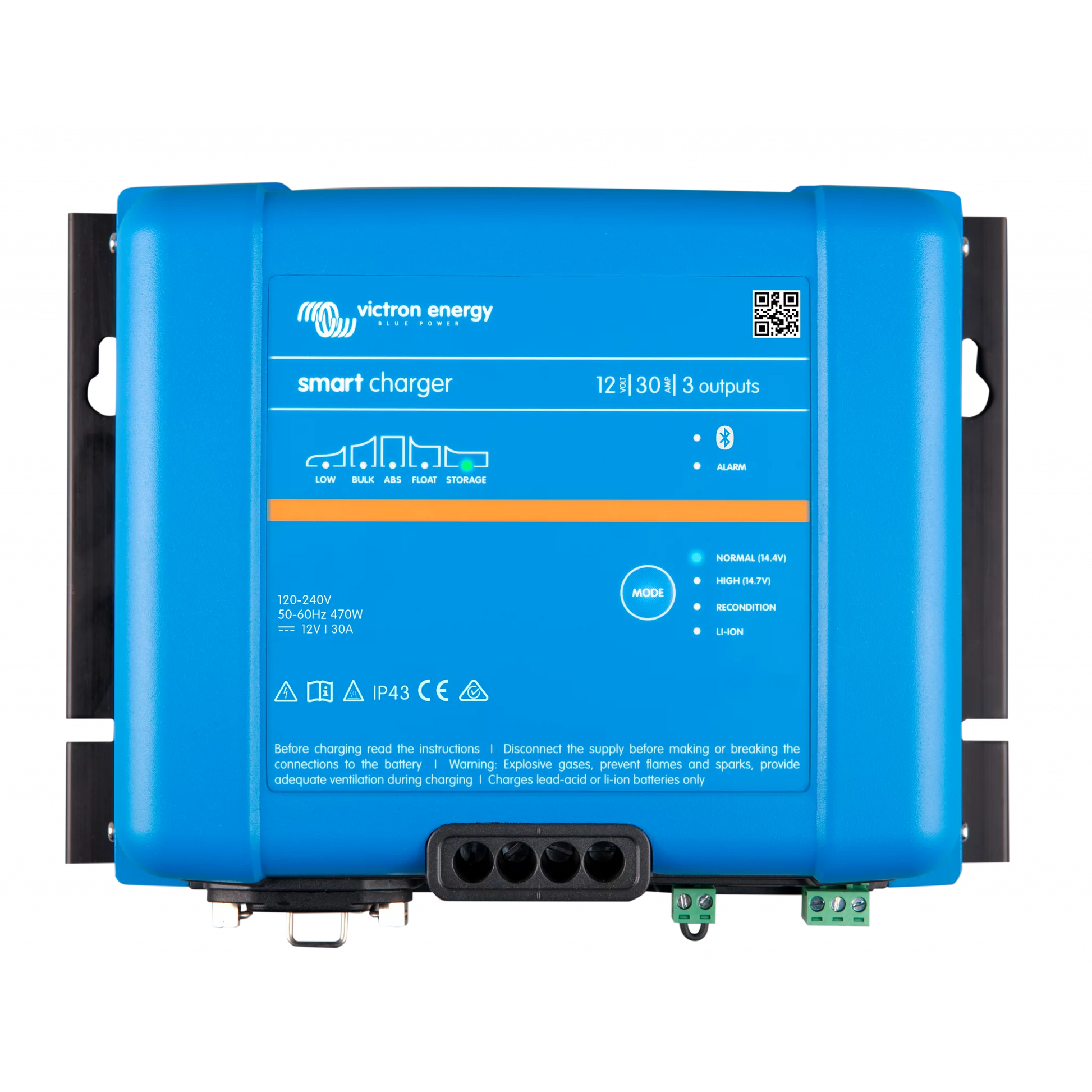 VICTRON Phoenix Smart IP43 Charger 12/30 (3) 120/240V