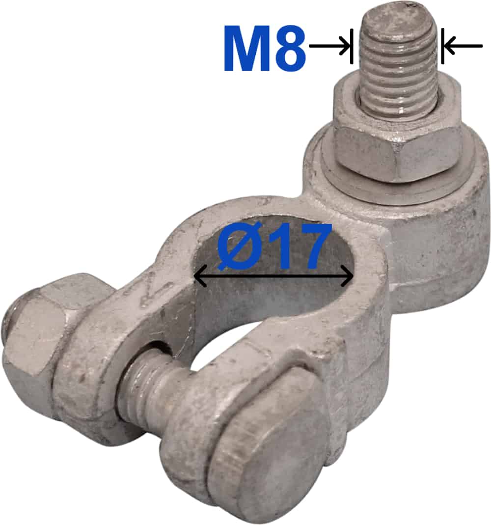 RACO Polsko - 8mm Bolt shown in product view