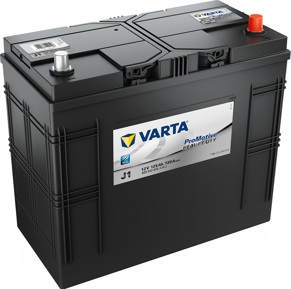 Varta Promotive Black Batteri 12V 125Ah 720Cca +Høyre J1 shown in product view