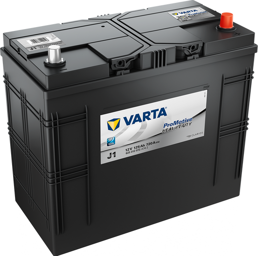 Varta Promotive Black Batteri 12V 125Ah 720Cca +Høyre J1 shown in product view