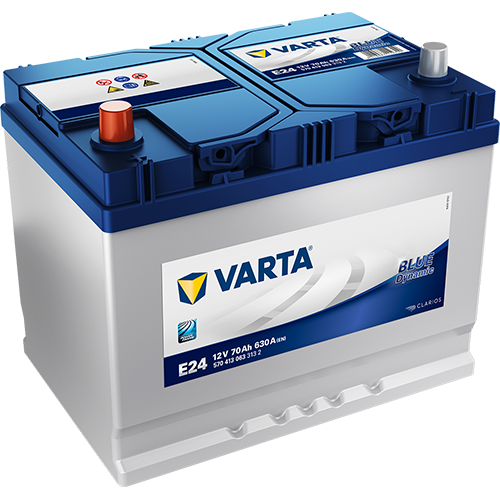 Varta Blue Dynamic Batteri 12V 70Ah 630Cca +Venstre E24 shown in product view