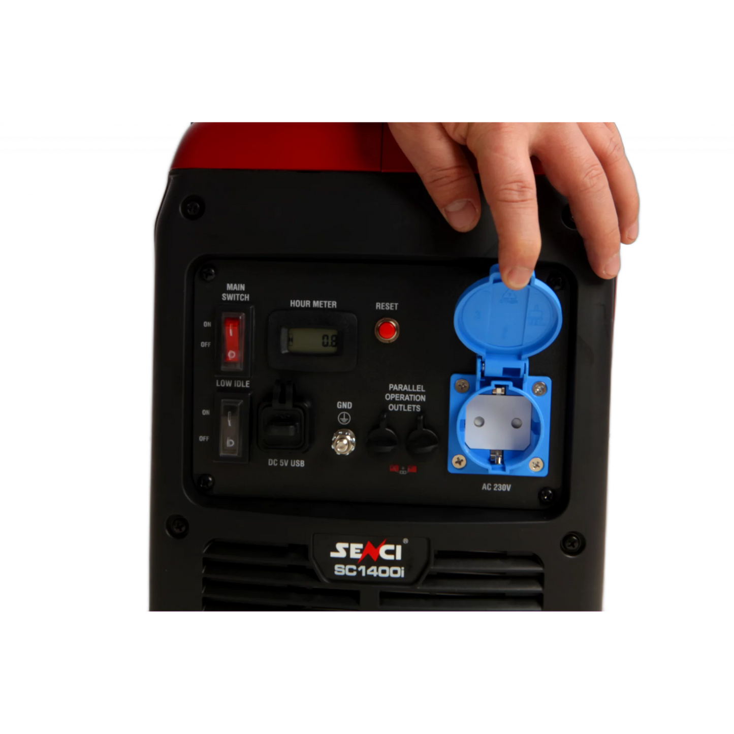SENCI SC1400i Inverter elverk - Bensin - Max 1200W