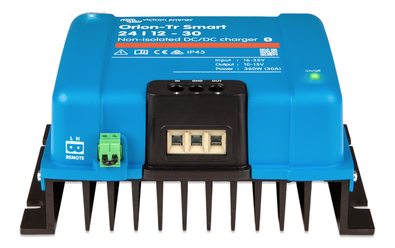 Victron Orion Tr Smart Dc-Dc Lader 12>12V 30A (Ikke Isolert) shown in detail view