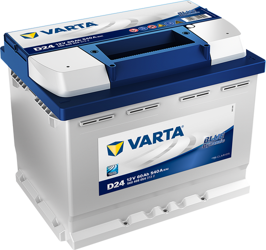 Varta Blue Dynamic Batteri 12V 60Ah 540Cca +Høyre D24 shown in product view
